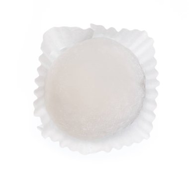 Mochi dessert isolated on white background