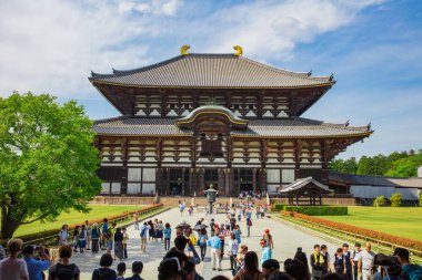 OSAKA- May 12-2018 :Great Buddha or Daibutsu, Todai-ji Temple or
