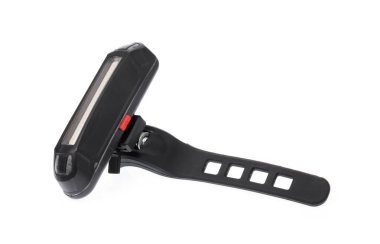 Safety lights for the bicycle isolated on white background