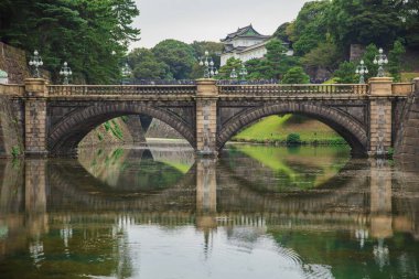 Meganebashi or Spectacles Bridge in Nagasaki, Japan.