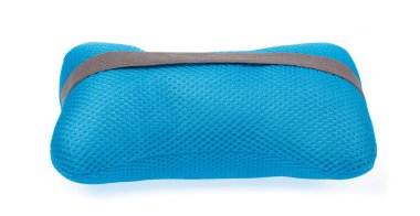 Beyaz arka plan üzerinde izole boyun yastığı