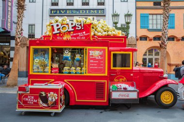 SINGAPORE - FEBRUARY 17, 2017: Universal studios Singapore