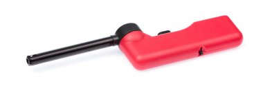 Gas lighter gun for gas-stove isolated on a white background.