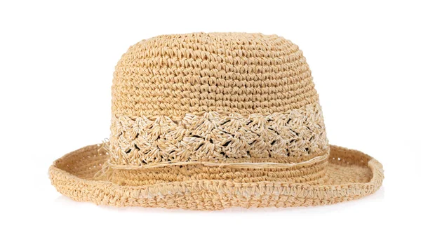 Літній капелюх ізольований на білому тлі — стокове фото