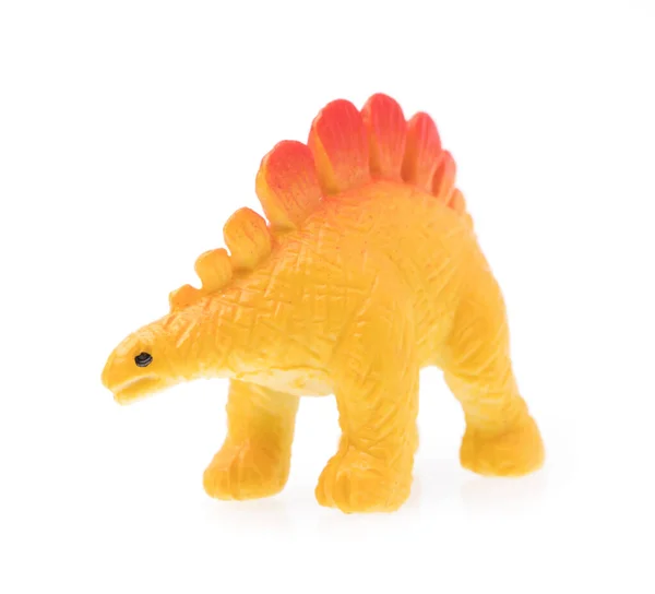 Dinozaurul Ankylosaurus din plastic. dinozaur jucărie izolat — Fotografie, imagine de stoc