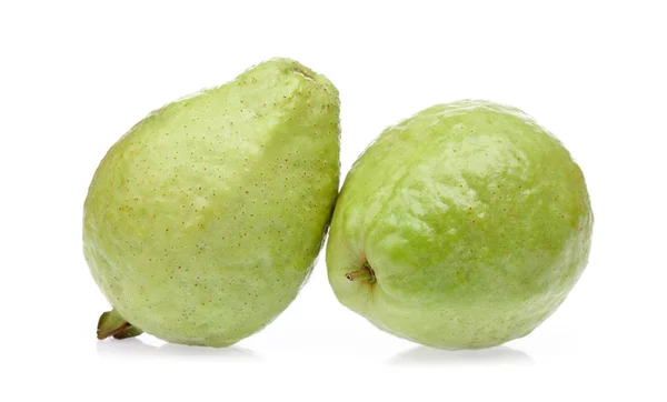 Guava frukt isolerad på vit bakgrund — Stockfoto