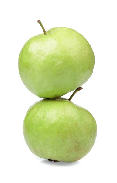 Fruta de guayaba aislada sobre fondo blanco —  Fotos de Stock