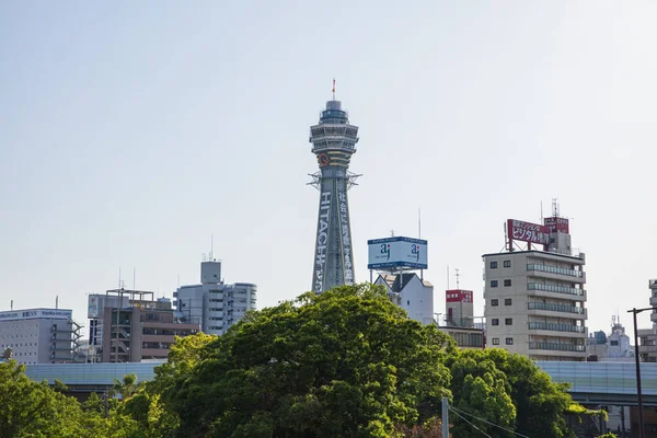 Osaka, Japonia - 14 maja 2018: słynna ulica w Osace. To jest... — Zdjęcie stockowe