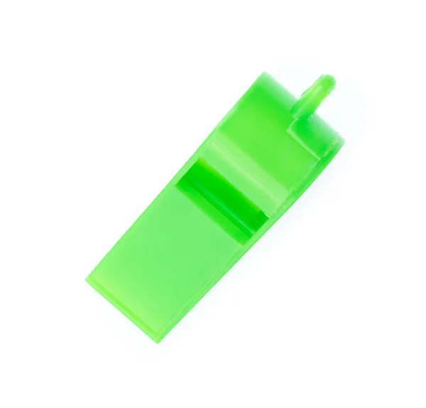 白を基調とした緑の笛 — ストック写真