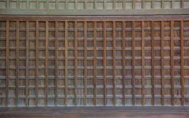 Arkaplan olarak kapatılmış ahşap duvar