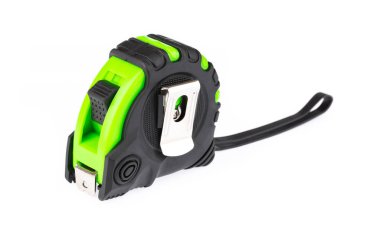 yeşil beyaz zemin üzerine izole bant ölçme