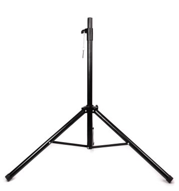 Beyaz arkaplanda mikrofonu izole et