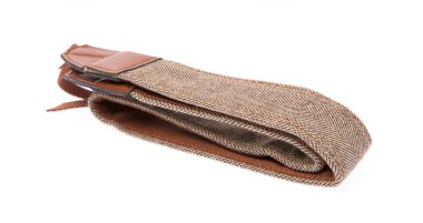 Strap for digital cameras, isolated on white background.