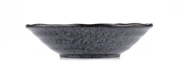 Stone ware Bowl Izolowane na białym tle — Zdjęcie stockowe