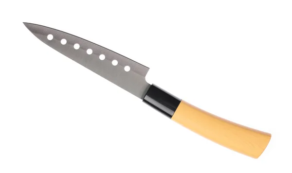 Cuchillo para cocina aislado sobre fondo blanco —  Fotos de Stock