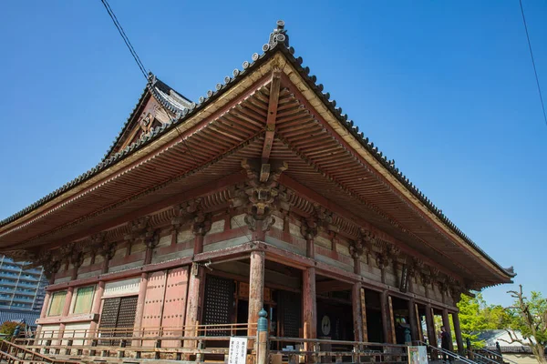 Shitennoji Temple in Osaka, Japan-14-May,2018 — 图库照片