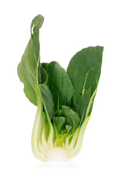 Fresh Chinese Cabbage isolated on white Background — Stock Photo, Image