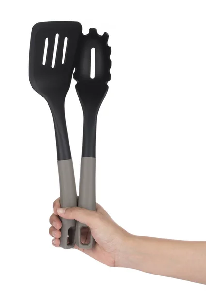 Handhållning kök Utensil Verktyg isolerade på vit bakgrund — Stockfoto