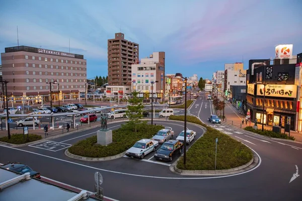 JAPÓN - 18 de octubre de 2016: Estación Katsuta. Estación de Katsuta es un — Foto de Stock