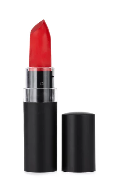 Die besten roten Lippenstifte isoliert auf weißem Hintergrund — Stockfoto
