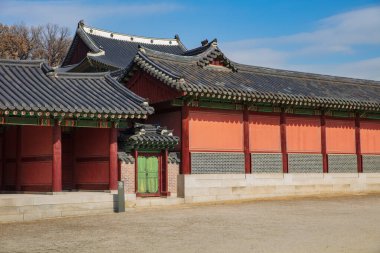 Gapyeong, Güney Kore - 28 Ocak 2018: Changdeokgun Güzeli