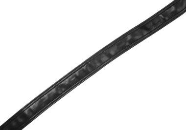 Kamera kayışı beyaz arkaplanda izole edildi