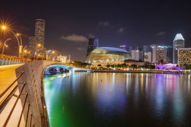SINGAPORE - FEBRUARY 19, 2017:Beautiful view of The Benjamin She