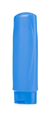 Bottle of Hair conditioner is a hair care product isolated on wh