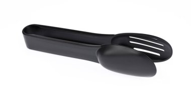 Silikon Gıda Tong beyaz arka planda izole