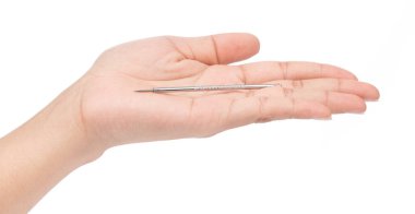 El ele tutuşma ekipmanı. Sivilce çıkarıcı için basınç aknesi. Bir nebze izole.