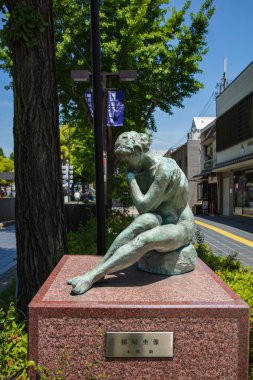 JAPAN - October 11,JAPAN- May 11, 2018: beautifu statue of an si