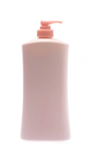 Butelka balsamu do ciała izolowana na białym tle — Zdjęcie stockowe