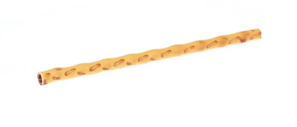 Salty cracker stick isolado no fundo branco — Fotografia de Stock