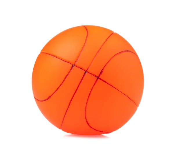 Basketball isolated on white background — Stock Photo, Image