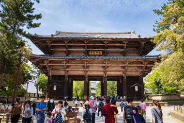 OSAKA- May 12-2018 :Great Buddha or Daibutsu, Todai-ji Temple or
