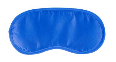  beyaz arkaplanda izole edilmiş uyku maskesi. 