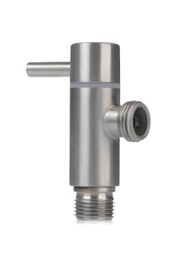 Handle Tap faucet valve water isolated on white background