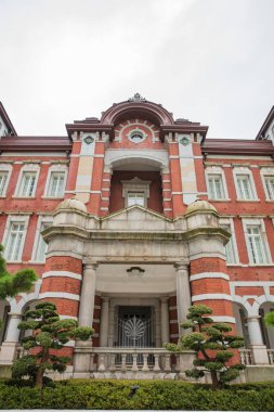 Chiyoda Tokyo istasyonunun Marunouchi iş bölgesi.
