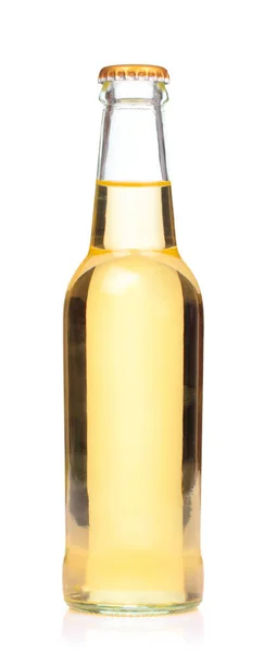 Yellow Whisky Bottle isolated on white background — Stock Photo, Image