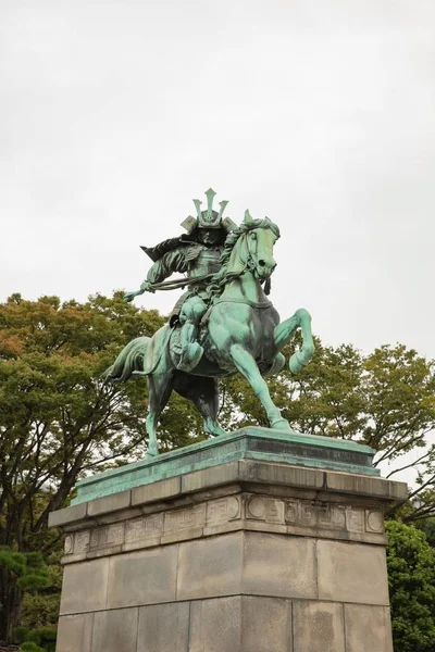 Kusunoki Masashige Statue Reisekonzept — Stockfoto