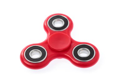 Fidget Spinner beyaz bir arkaplanda izole edildi