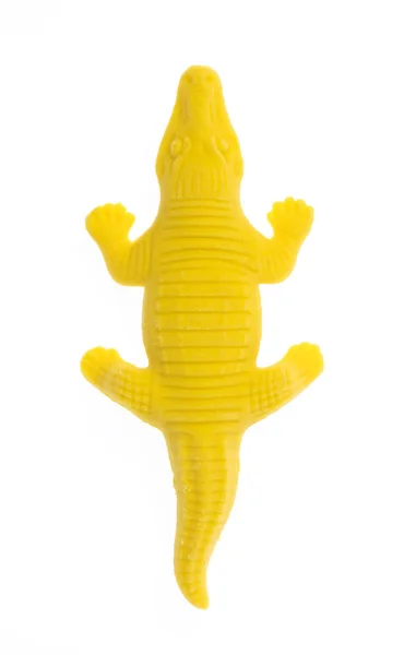 Kształt usuwarki krokodyla izolowanej na białym tle — Zdjęcie stockowe