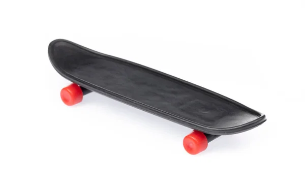 Speelgoedskateboard Geïsoleerd op witte achtergrond — Stockfoto