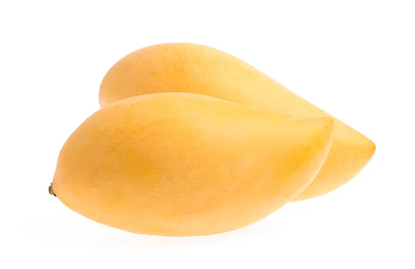 Mango Ovoce Izolované Bílém Pozadí — Stock fotografie