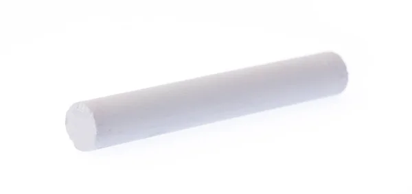 Цвет Мел Серый Изолированный Белом Фоне — стоковое фото