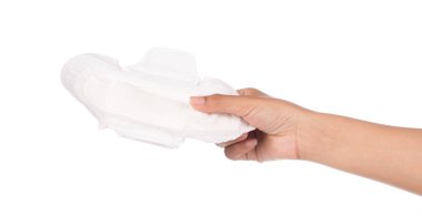 adet pedi beyaz arkaplanda izole halde tutuluyor