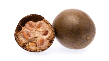 arhat meyvesi beyaz arkaplanda izole