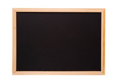 Beyaz grupta boş karatahta izole