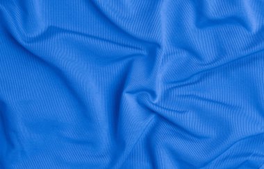 blue fabric texture background,crumpled fabric background