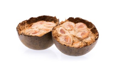 arhat meyvesi beyaz arkaplanda izole